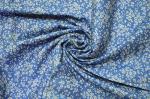 Dyeing Yarn Denim Print Fabric Shrink - Resistant With Custom Made Pattern