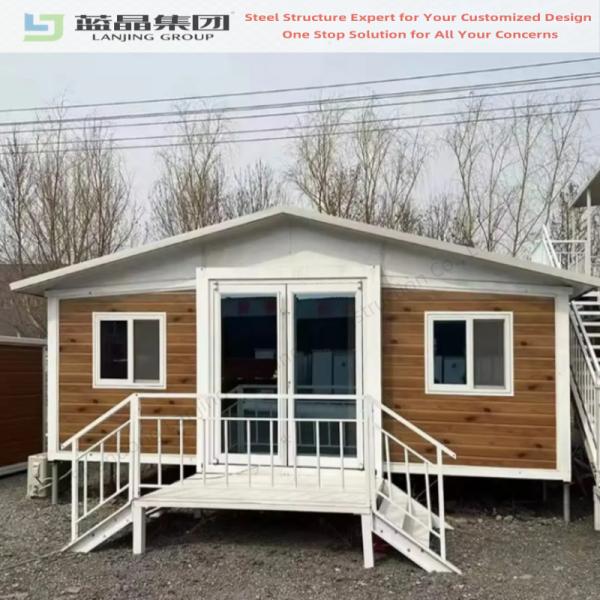 Quality Custom Prefabricated Office Expandable Container Homes House Villa for sale