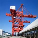 Grab Type Ship Unloading System For Unloading Bulk Materials At Port Terminal