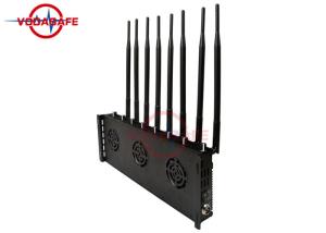 Buy cheap Custom Frequency Network Signal Jammer 24 / 7 Hours Working Bluetooth 2.4G 2400 - 2500MHz product
