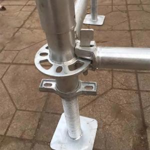 Buy cheap Max Height ≤30m Ringlock Ledger with Vertical Load Capacity ≥45KN product