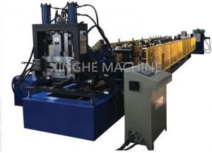 3 Cylinder Cable Tray Roll Forming Machine , Steel Stud Roll Forming Machine 