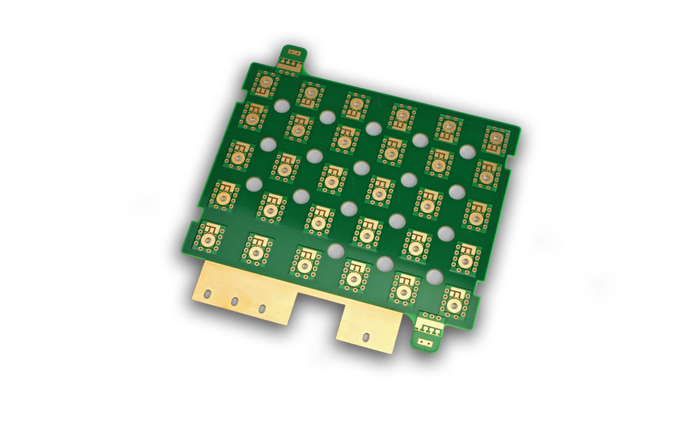 Metal Core PCB Double Sides MC PCB Rigid PCB Power Amplifier