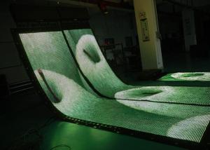 China 2R1G1B P20 Flexible Led Curtain Screen 320mmX160mm Module Size on sale