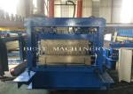 Big Cold C Profile Purlin Roll Forming Machine Chain Driven Hydraulic Cutting