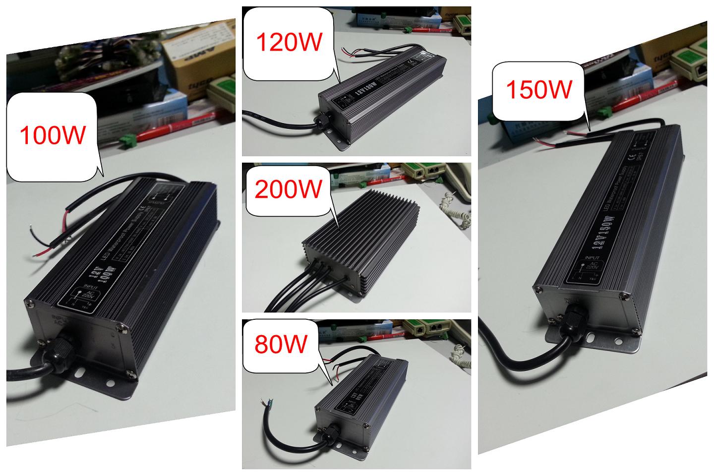 Waterproof 30W Constant Voltage LED Power Supply 12V 24V For LED Modules