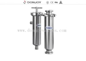 Buy cheap Angle Type Strainer SS04 Pipeline Filter With 30-300 Meshes Screen product