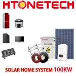 Good Price Home 100kw Complete off Grid Solar Power Complete Inverter Generator