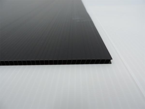 Quality Black ESD Corrugated Plastic Sheet For Electronic Industry for sale