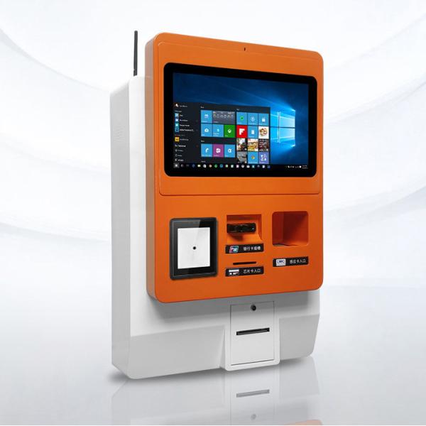 Quality Space Saving Wallmount Touchscreen Kiosk 11" - 21" LCD Landscape Display for sale