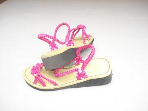 China Pink Sandal WOmen High Fashion Summer Sandal on sale