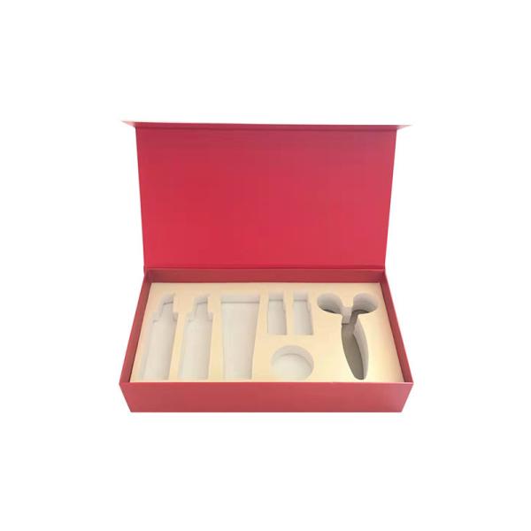 Quality Flip Lid Paper Box for Skincare Facial Roller Gua Sha Set Customized Packaging Solution for sale