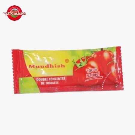 Quality 18g Flat Tomato Paste In Sachet , 30%-100% Purity Triple Concentrated Tomato Paste for sale