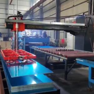 Buy cheap Palletizer Machine Bottle Making Machine Industrial Pallet Truck For Limestone Loading Unloading product