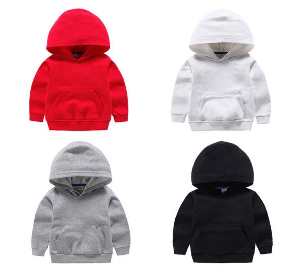Quality 7Y-8Y Spring Children's Clothing Solid Color Boys Hoodies & Sweatshirt for sale