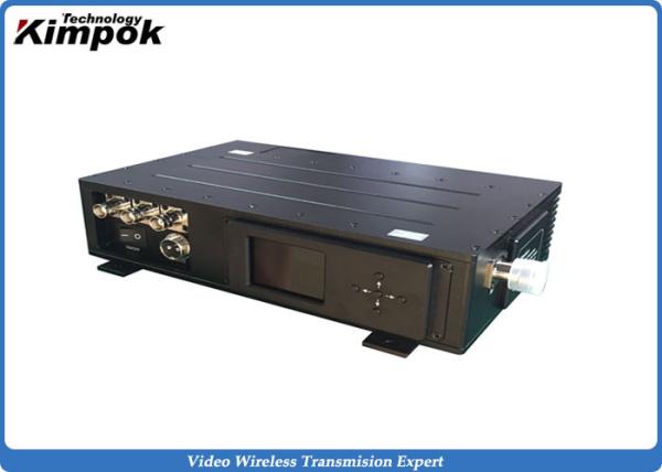 Quality 10~15W NLOS COFDM Video Transmitter Long Range with Data , Low Latency for sale
