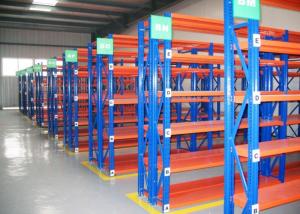 Buy cheap 55mm Pitch Medium Duty Shelving Storage Racks Spare Parts Galvanised Finish product