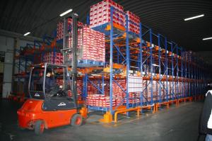 China Steel Radio Shuttle Rackings and Pallet Runners for warehouse storage on sale