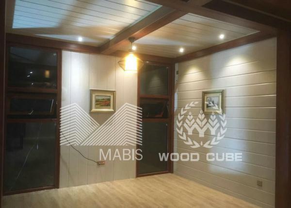 Quality Flat Roof Small Prefab Granny Flat 60sqm Good Sound Insulation Performance for sale