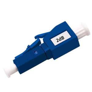 China Male To Female Fiber Optic Passive Components 5db Attenuator Lc 1250-1660 Nm on sale