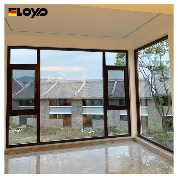 Quality Scandinavian Style Casement Window Replacement With 27A 5mm Double Tempered Glass And Full Frame Installation Method for sale