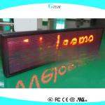 Scrolling running message electronic led display