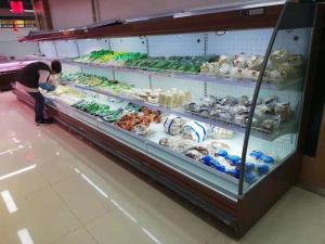 Buy cheap 1500mm Height Open Display Fridge Air Display Merchandisers Coolers CE product