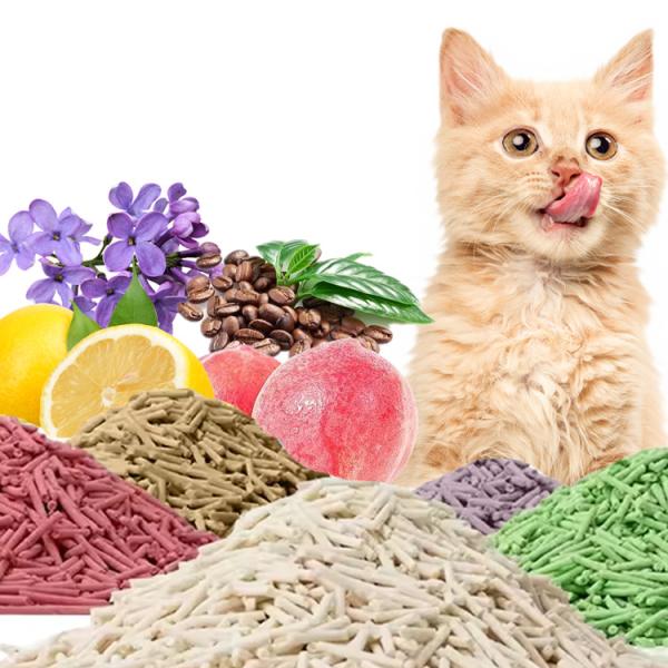 Quality Milk Tofu Cat Litter Bulk OEM Tofu Clumping Litter All Natural Clumping Cat Litter for sale
