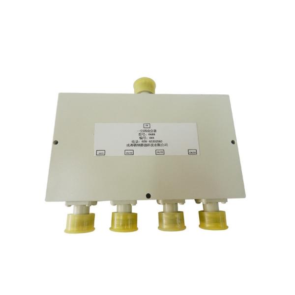 Quality 0.3-18ghz 4 Way Power Divider , Rf Power Splitter Combiner Low Vswr for sale