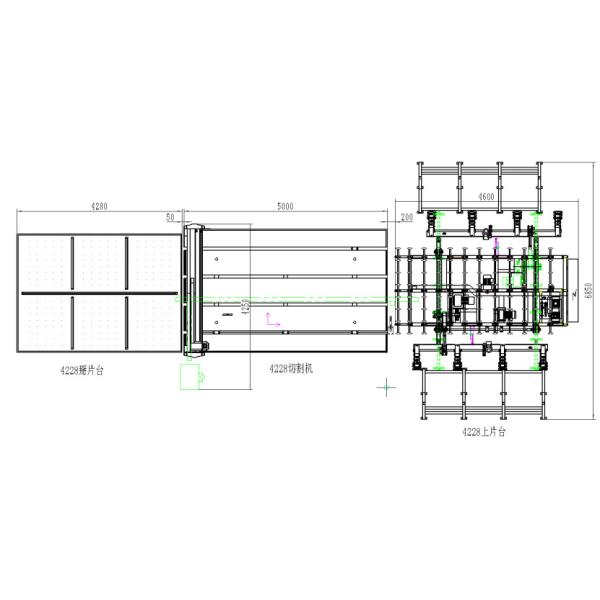 High Speed 200m/min CNC Glass Cutting Machine High Tech Cutting table