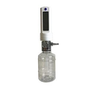 China Medical oxygen flow meter with humidifier portable oxygen inhaler on sale