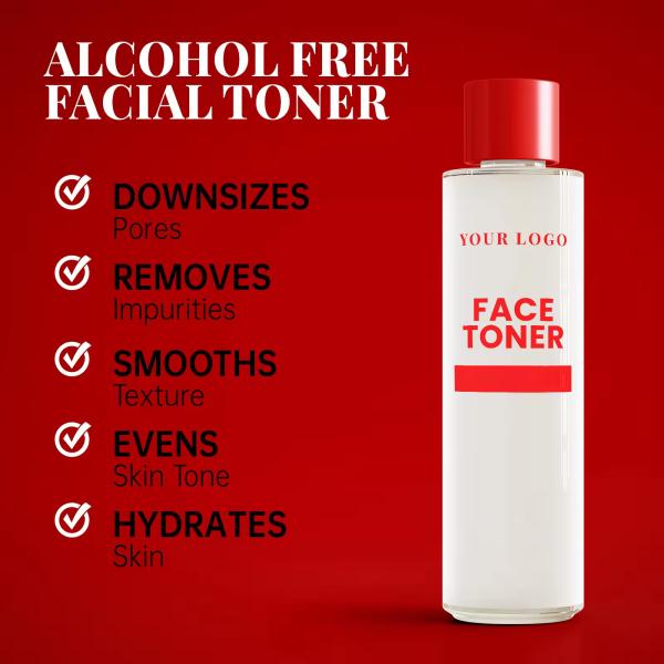 All Skin Exfoliating Toner Anti Aging Pore Refining Toner For Moisturizing