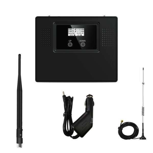 Quality Car use Amplifier Mobile Signal Repeater , 2G 3G 4G Cell Phone Signal Booster for sale