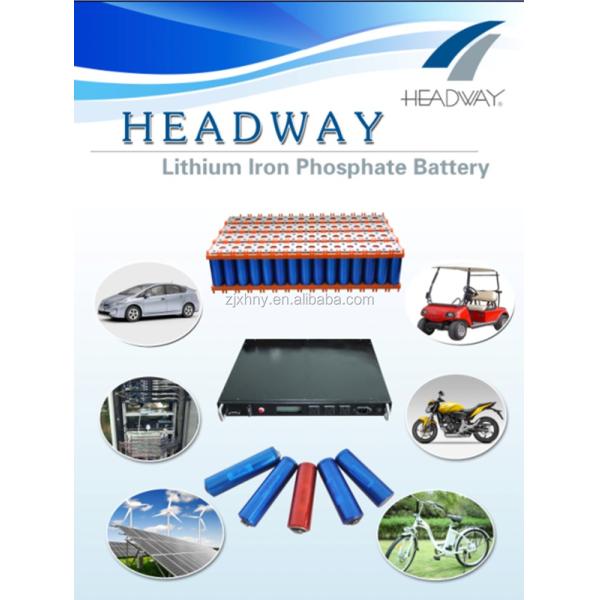 Most Reliable Headway Lithium 3.2v 100ah Lifepo4 Battery Cells