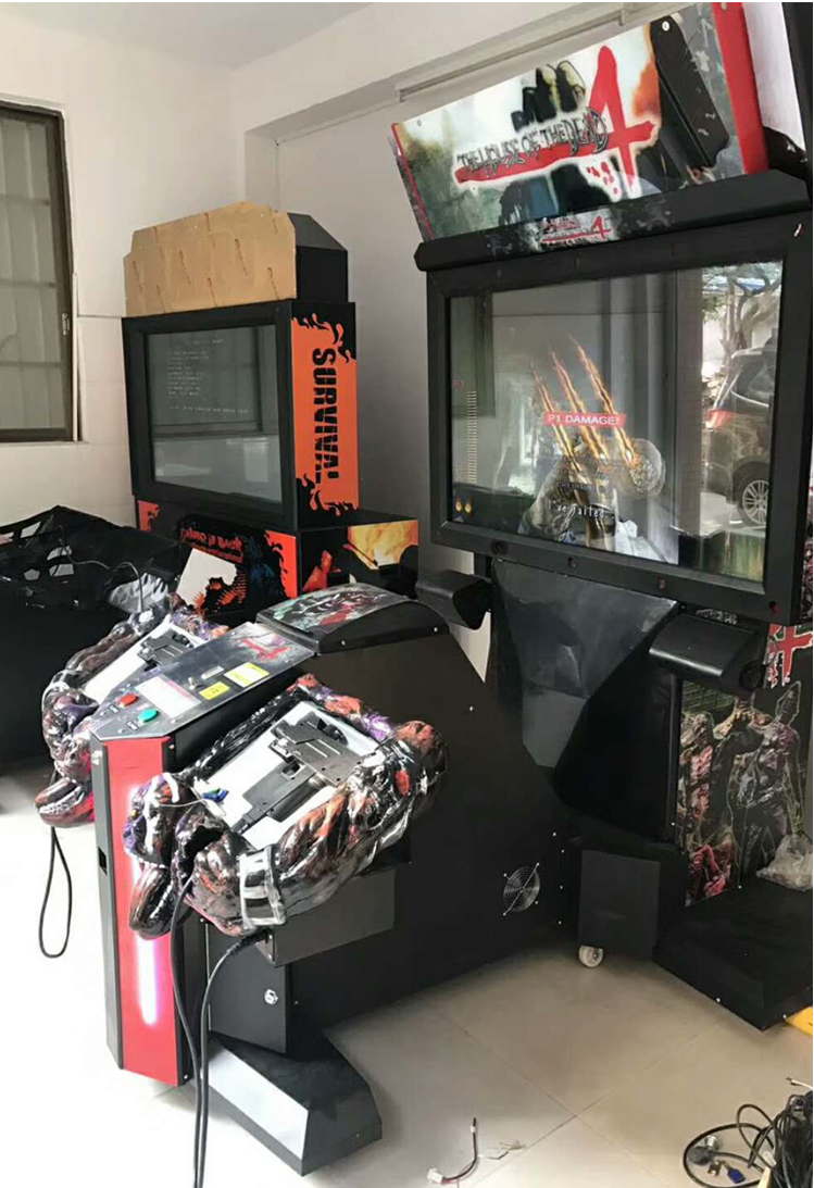 House Of The Dead 4 Arcade Machine Shooting Game Arcade Machine With Two Players