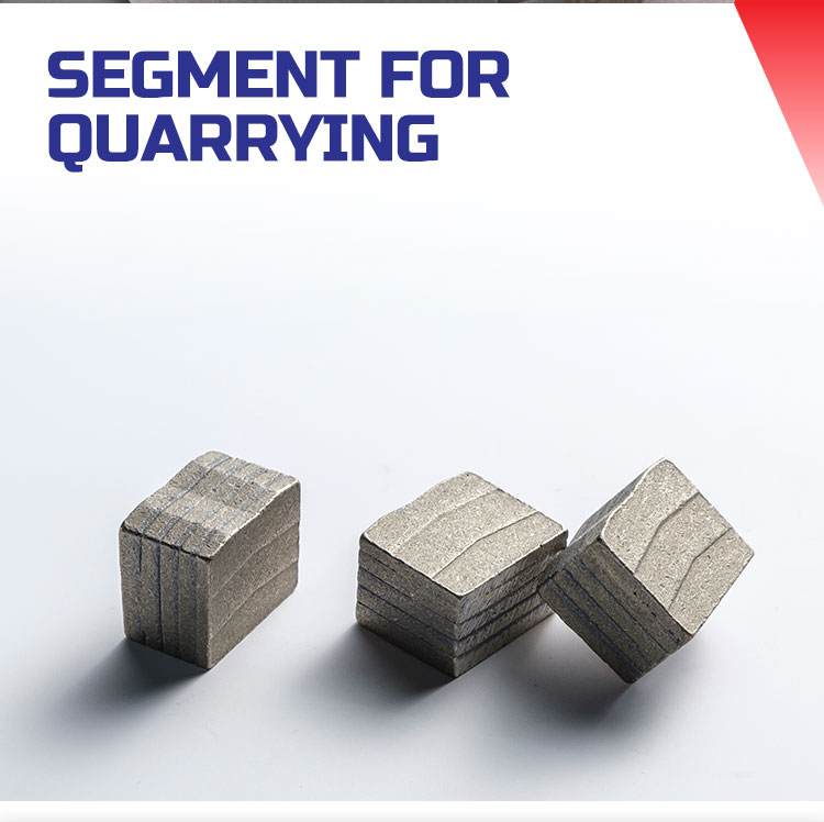 Customized Advantage Diamond Segment Welding for Quarring Longer Service Life