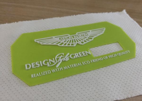 Quality 2mm Thickness Rubber Name Labels Police Pvc Patch , Custom 3d Rubber Patches for sale
