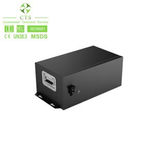Deep Cycle 48V 100Ah OEM Battery Pack AGV Lifepo4 LCD Display