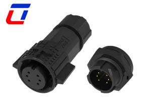 Buy cheap Nylon 6 Pin IP67 Waterproof Connector 5A Wire Quick Disconnect Connectors product