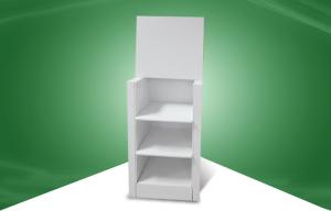 China 4C Printing Cardboard Display Racks Cardboard POS Display Stands for Electronic Products on sale