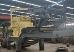 80TPH Mobile Crushing Machine Track Mounted 350mm Feeding