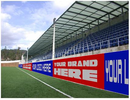 Quality High Resolution P8 P10 Stadium Perimeter LED Display For External Football Game for sale