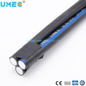 None Sheath Material Triplex Service Drop Cable for Overhead Aerial Bundled Utility