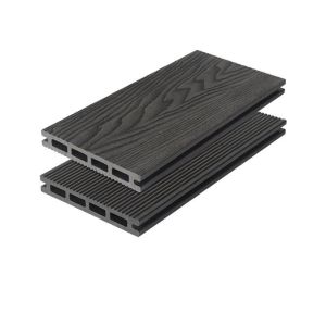 Buy cheap 3D Embossed WPC Decking 145x22mm Waterproof Termite-Resistant product
