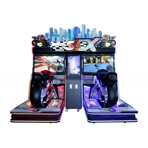 Dreamland 2022 New arrival and original coin operated driving arcade simulator super moto 3 game machine for sale