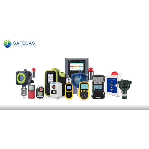 Gas Detector Multi Gas Dedected Segment Code LCD Display Automatically test and Calibrate After Power-on 12