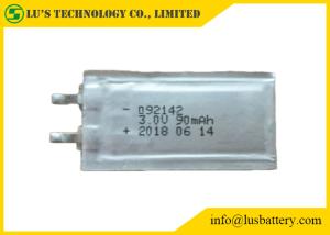 CP092142 Lithium Primary Battery 3V 90mAh Ultra Thin Cell For IOT Solution