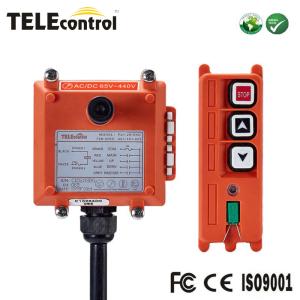 Buy cheap Two single speed button radio remote control for crane F21-2S product