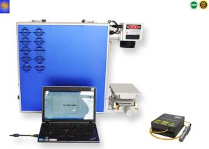 China Fiber Portable Laser Marking Machine , Portable Laser Etching Machine High Precision on sale