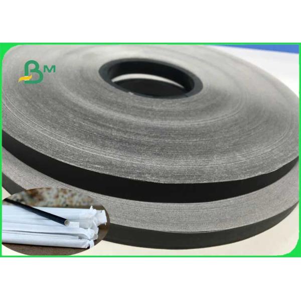 FDA60gsm 120gsm Printable Slitted Straw Paper Roll For Drinking DIY